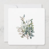 Mutter- und KinderBaby-Dusche Einladung (Rückseite)