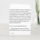 Mutter- und Kinderfeiertagskarte Karte (Rückseite)