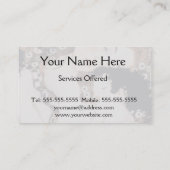 Mutter und Kindergeister Klimt Visitenkarte (Rückseite)