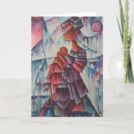 Mutter-und Kindergruß-Karte Karte (Vorderseite)