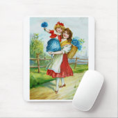 Mutter- und Kinderkunst Mousepad (Mit Mouse)