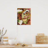 Mütter- und Kindermalerei-Plakat 20" x 16" Poster (Küche)