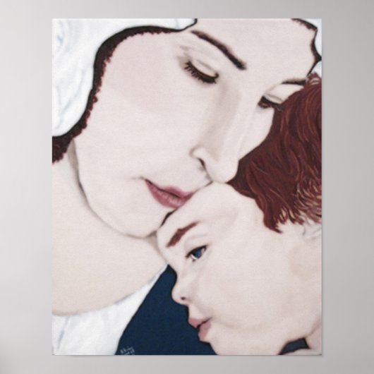 Mutter- und Kinderposter Poster (Vorne)