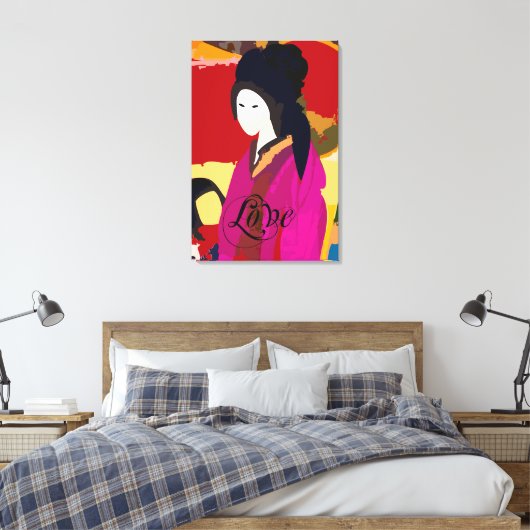 Mutter und kinderumhüllte Leinwand (Insitu (Schlafzimmer))