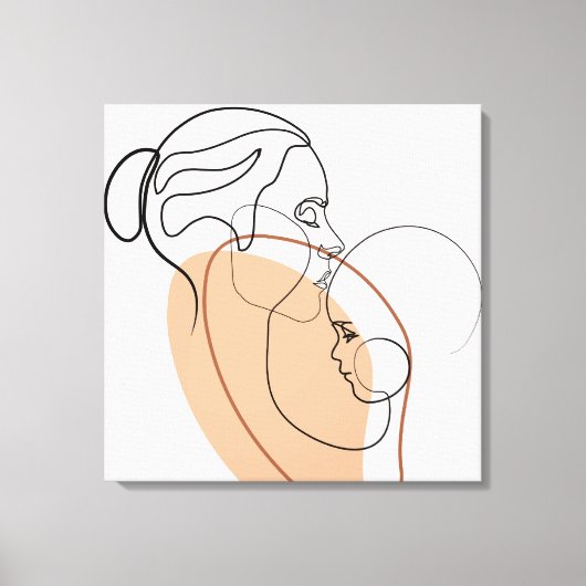 Mütter und Leinwand (Vorderseite)