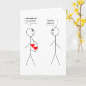 Mutter und/oder Vater, der sein soll (Zwillinge) - Karte (Gelbe Blume)