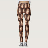 MUTTER UND PAPOOSE DER AMERIKANER LEGGINGS (Vorderseite)
