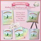 Mütter und Rainbows Muttertag Fleece Blanket