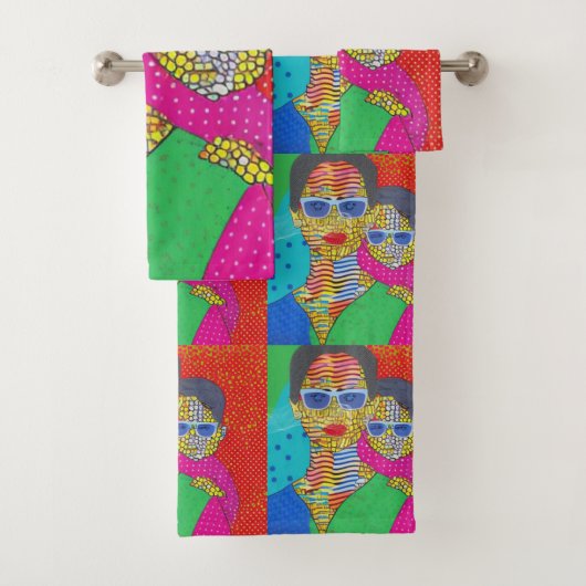 Mutter und Sohn Badhandtuch Set (Insitu)