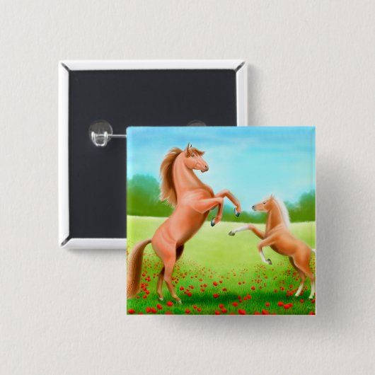 Mutter-und Sohn-Button Button (Vorne & Hinten)