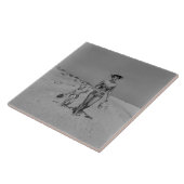 Mutter und Sohn Fliese (Seite)