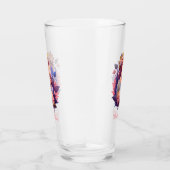 Mutter und Sohn glücklich Muttertag Glas (Rechts)