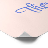 Mutter und Sohn glücklich Muttertag Poster (Ecke)