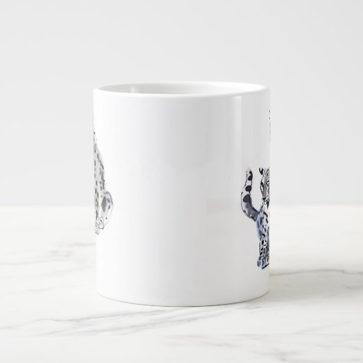 Mutter und Sohn Jumbo-Tasse (Vorderseite)