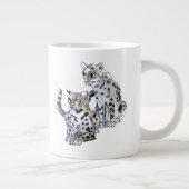 Mutter und Sohn Jumbo-Tasse (Rechts)