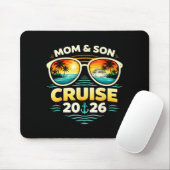 Mutter und Sohn Kreuzfahrt 2026 Urlaub passend  Mousepad (Mit Mouse)