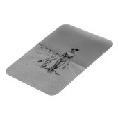 Mutter und Sohn Magnet (Linke Seite)