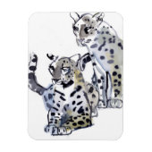 Mutter und Sohn Magnet (Vertikal)