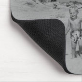 Mutter und Sohn Mousepad (Ecke)