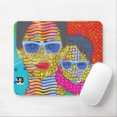 Mutter und Sohn Mousepad (Mit Mouse)