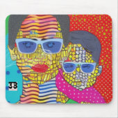 Mutter und Sohn Mousepad (Vorne)