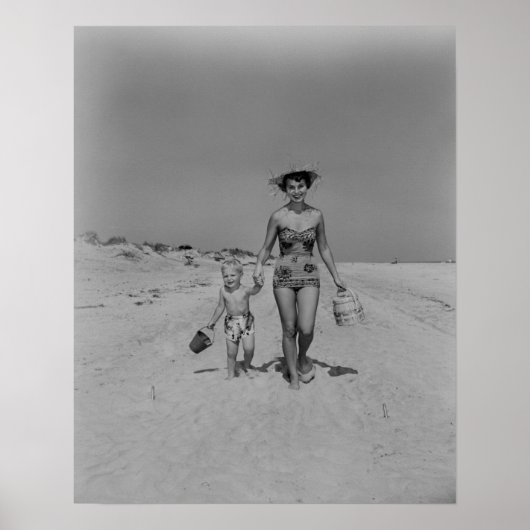 Mutter und Sohn Poster (Vorne)