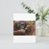 Mutter und Sohn Postkarte (Stehend Vorderseite)