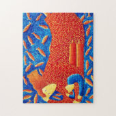 Mutter und Sohn Puzzle (Vertikal)