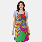 Mutter und Sohn Schürze (Getragen)