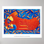 Mutter und Sohn von Goldfish Moderner Kunst Print Poster (Vorne)