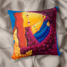 Mutter und Sohn zeitgenössischer Kunst Akrylenmale