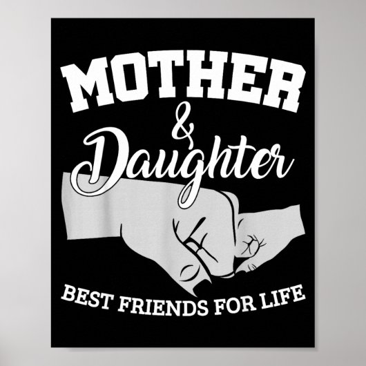 Mutter und Tochter befreundet fürs Leben Poster (Vorne)