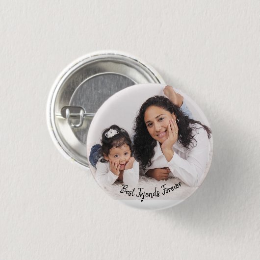 Mutter und Tochter bester Freund für immer  Button (Vorne & Hinten)