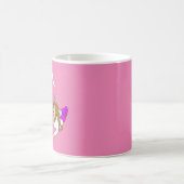 Mutter und Tochter Bunnygirls Kaffeetasse (Mittel)
