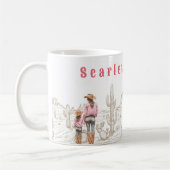 Mutter und Tochter CowGirls Geschenk 11oz Kaffeetasse (Links)