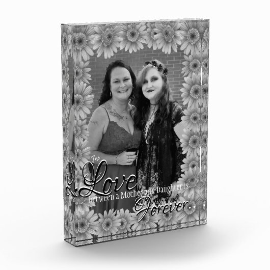 Mutter und Tochter Daisy Frame Foto Block (Links)