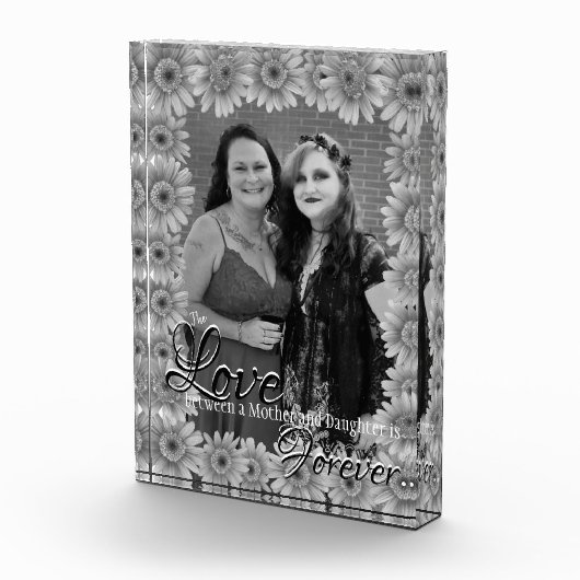 Mutter und Tochter Daisy Frame Foto Block (Rechts)