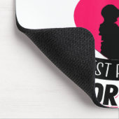 Mutter und Tochter Die besten Freunde für Mütter d Mousepad (Ecke)