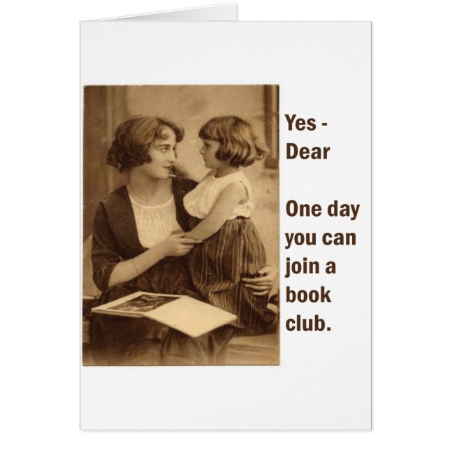 Mutter und Tochter eines Buchklubs (Vorne)