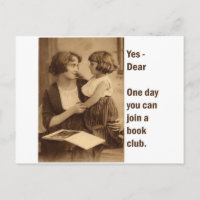 Mutter und Tochter eines Buchvereins