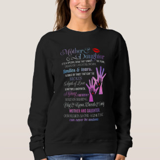 Mutter und Tochter Es ist eine besondere Anleihe,  Sweatshirt