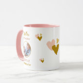 Mutter und Tochter ewig verbunden FOTO Tasse (Vorderseite Links)