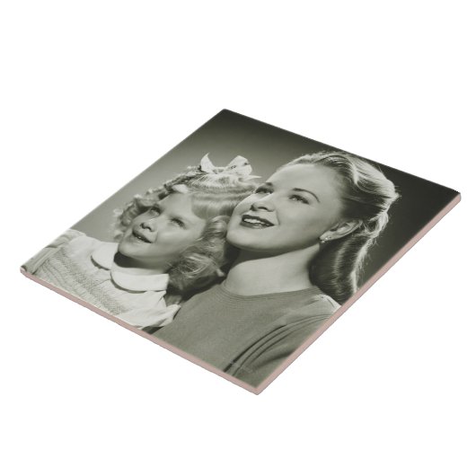 Mutter und Tochter Fliese (Seite)