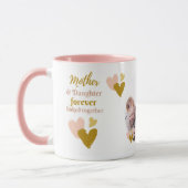 Mutter und Tochter Forever Linked FOTO Tasse (Links)