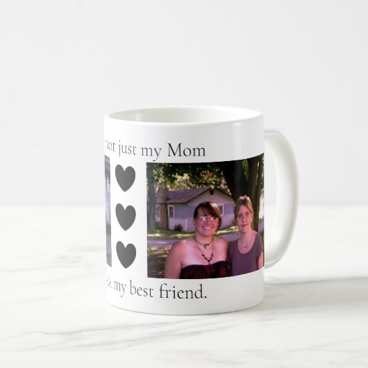 Mutter und Tochter-Foto Kaffeetasse (VorderseiteRechts)