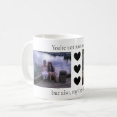 Mutter und Tochter-Foto Kaffeetasse (Vorderseite Links)