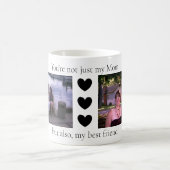 Mutter und Tochter-Foto Kaffeetasse (Mittel)