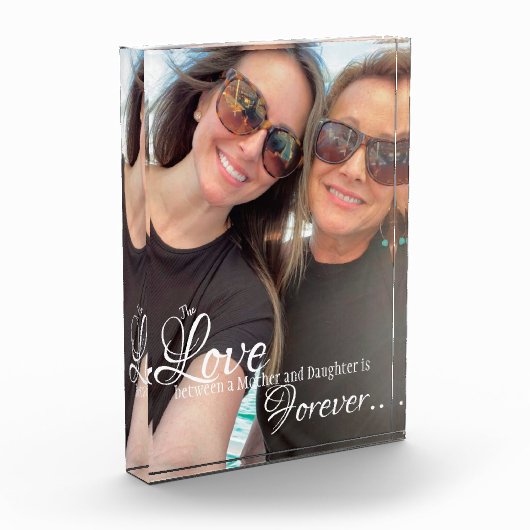 Mutter und Tochter Fotoblock (Links)