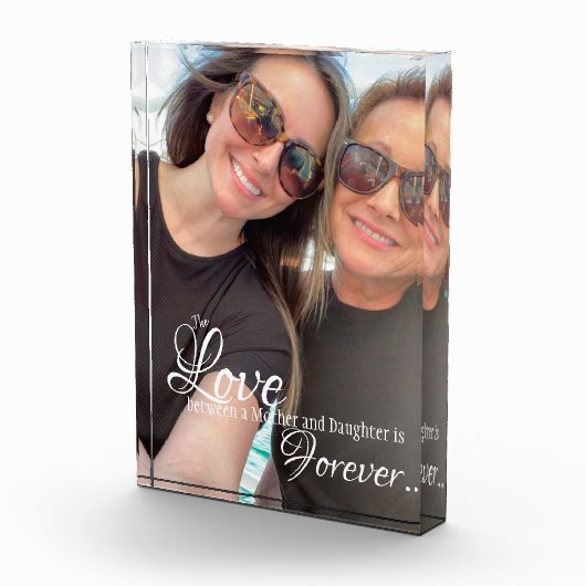 Mutter und Tochter Fotoblock (Rechts)