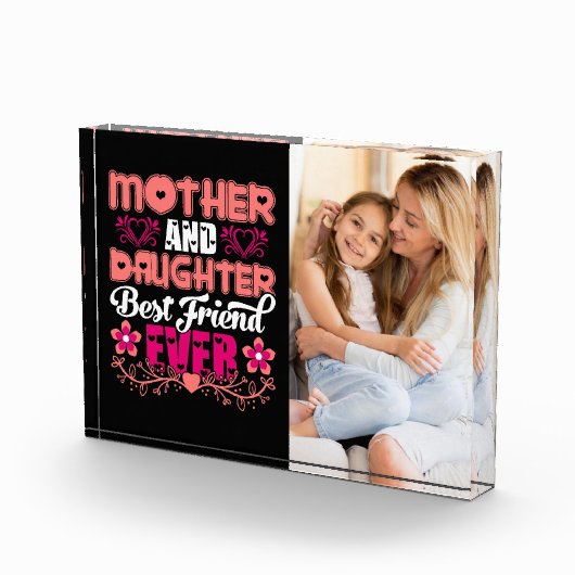 Mutter und Tochter Fotoblock (Rechts)